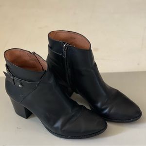 Madewell Size 8 Black Leather Boots